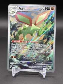Me02: Phantasmal Flames Pokemon TCG Flygon 101/094 IR 2025 Illustration Rare (C) - Image 1
