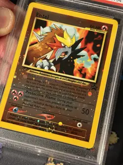 Pokemon Entei #34 WOTC Promo PSA 10 GEM MINT *SWIRL* - Image 2