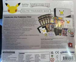 New! Pokemon Celebrations Elite Trainer Box ETB TCG 25th Anniversary Edition Box 820650809439 - Image 3