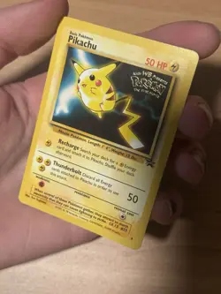 Pokemon Pikachu 4 Wizards Black Star Promos Rare Regular 50 HP Basic English - Image 1