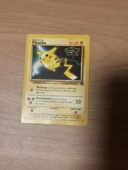 Pokemon Pikachu 4 Wizards Black Star Promos Rare Regular 50 HP Basic English - Image 2