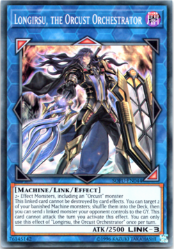 Longirsu, the Orcust Orchestrator - SOFU-EN044 - Super Rare - Yugioh - Image 1