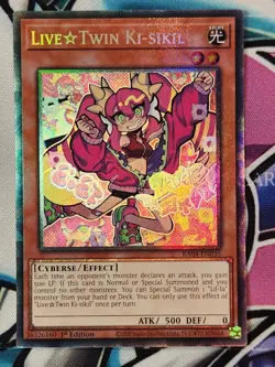 RA04-EN035 LIVE ☆ TWIN KI-SIKIL COLLECTOR'S RARE 1ST EDITION YU-GI-OH - Image 1