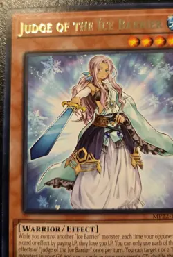 Judge Of The Ice Barrier MP22-EN066 1st Edition Rare Pharaoh's Gods Yu-Gi-Oh! - Image 2
