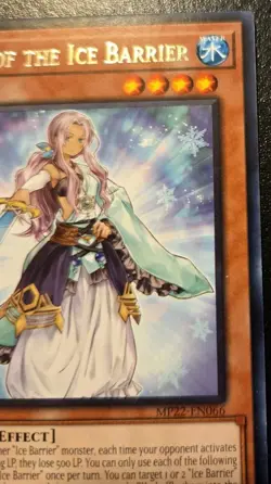 Judge Of The Ice Barrier MP22-EN066 1st Edition Rare Pharaoh's Gods Yu-Gi-Oh! - Image 3