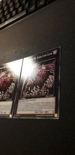 Yu-Gi-Oh! 3xNummer 48: Schatten-Lich, PRIO-DE097, Common, 2. Auflage, NM/ NM/ EX - Image 4