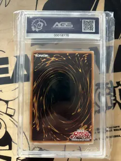 2020 Yu-Gi-Oh! L Red-Eyes Black Dragon #15AX-KRM07 Korean AGS 9 CGC PSA - Image 2