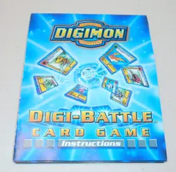 Digimon Digi-Battle Card Game 2-Player Starter Set w/ Cards + More Bandai TCG - Image 3