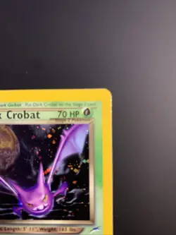 Pokemon Dark Crobat TCG Neo Destiny Holo Rare Card 2/105 LP - Image 4