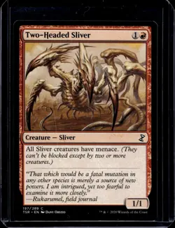 Two-Headed Sliver MTG Time Spiral Remastered Common NM x1 - Magic Card - Image 1