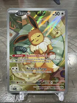Eevee - 173 SV: Scarlet & Violet Promo Cards NM Pokemon Card TCG - Image 1