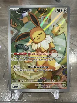 Eevee - 173 SV: Scarlet & Violet Promo Cards NM Pokemon Card TCG - Image 3