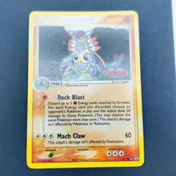 Pokemon TCG Karte - EX Power Keepers Reverse Foil Stamp Armaldo 3/108 - EXC-NM - Image 2