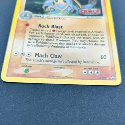 Pokemon TCG Karte - EX Power Keepers Reverse Foil Stamp Armaldo 3/108 - EXC-NM - Image 3