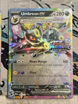 Prismatic Evolutions Surprise Box Stamped Promo Cards Sealed 9/9 Complete Set - Image 3