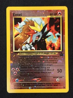 Entei 34/53 Promo WoTC Promo Pokemon Card - Image 1