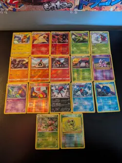 Pokemon TCG Old Holo + Reverse Holo Cards Lot Of 17 Cards Authentic LIGHTLY PLAY - Image 1