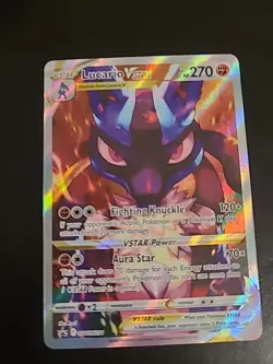 Lucario VSTAR - SWSH291 - Pokemon Sword & Shield Promo Ultra Rare Card NM/LP - Image 1