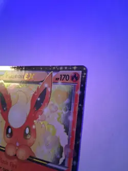 Pokemon TCG Flareon EX Holo Full Art Ultra Rare Card RC6/RC32 - Image 4
