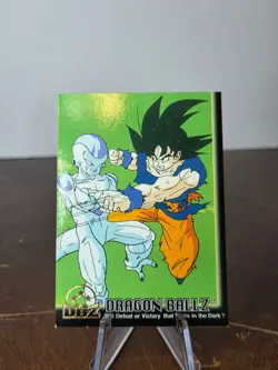Dragon Ball Z 1999 Artbox JPP/Amada Card - #54 Goku/Frieza LP - Image 1