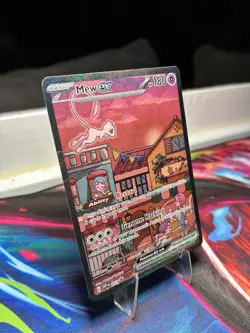 Pokemon TCG Mew EX 053 Holo Black Star Promo Card Scarlet Violet - Image 2