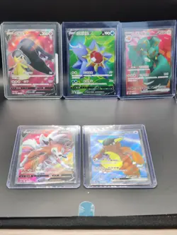 Pokemon 5 Card S-Chinese V + EX Bundle - Image 1