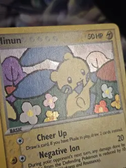 Minun 4/17 Holo Rare POP Series 3 Pokemon Card VLP - Image 2