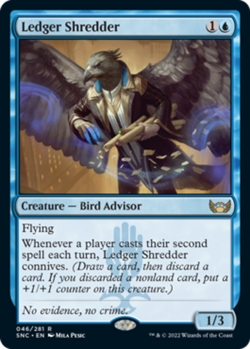 MTG Ledger Shredder, NM-Mint, English Streets of New Capenna - Image 1
