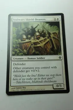 MTG Stalwart Shield-Bearers x1- -Rise of the Eldrazi-Lightly Played - Image 1