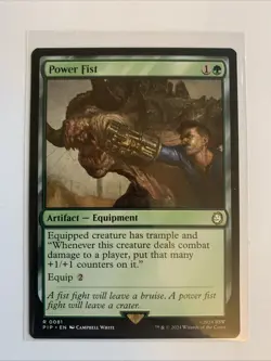 Power Fist Foil - PIP 0081 - NM - MTG Magic - Image 1