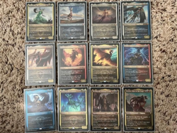 MTG- Commander Legends Legendary Creature Etched FOIL Collection x18 - Ramos + - Image 1