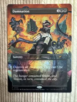 Damnation 2000 Foil Marvel's Spider-Man: Venom Unleashed (Colors) Secret Lair - Image 1