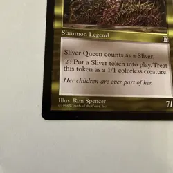 MTG Magic the Gathering Sliver Queen (129/143) Stronghold LP+ To NM - Image 4