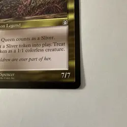 MTG Magic the Gathering Sliver Queen (129/143) Stronghold LP+ To NM - Image 5