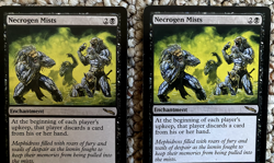 MTG X2 Necrogen Mists!!Lightly Played!!RARE!!Mirrodin#69/306 Magic the Gathering - Image 3
