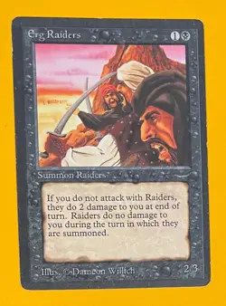 MTG ERG RAIDERS (Light)) Arabian Nights (OldManMTG 004-685) - Image 1