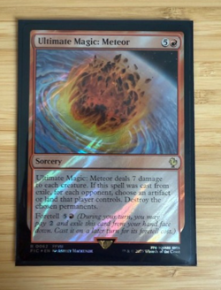 MTG: Ultimate Magic: Meteor (Surge Foil) Commander: Final Fantasy Foil NM - Image 1
