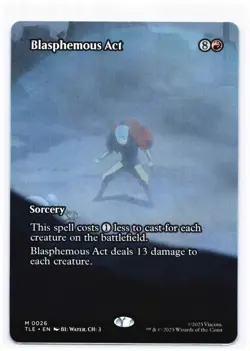 Blasphemous Act (Borderless) M Avatar: The Last Airbender: Eternal-Legal 26 NM - Image 1