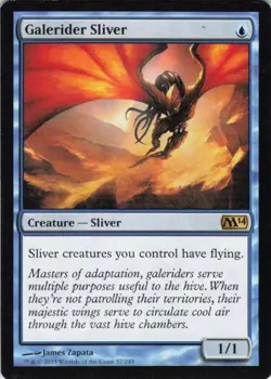 MTG Galerider Sliver (57) | LP | Magic 2014 {M14} - Image 1
