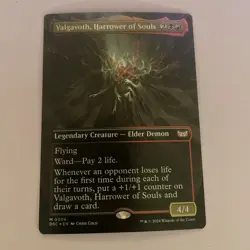 Valgavoth, Harrower of Souls (Borderless) - Commander: Duskmourn - Foil - Image 1
