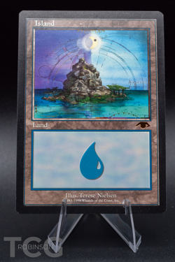 Island - Magic the Gathering - Guru Lands Regular - Image 1