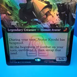 Avatar Kyoshi, Earthbender (Extended Art) Avatar The Last Airbender Foil - Image 2