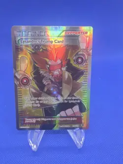 Pokemon XY Phantom Forces Lysandre’s Trump Card 118/119 Full Art Ultra Rare LP - Image 1