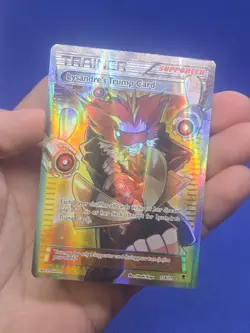 Pokemon XY Phantom Forces Lysandre’s Trump Card 118/119 Full Art Ultra Rare LP - Image 2