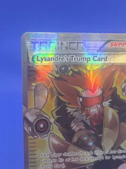 Pokemon XY Phantom Forces Lysandre’s Trump Card 118/119 Full Art Ultra Rare LP - Image 3