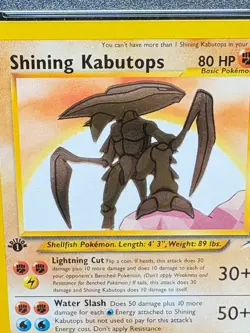 PSA 9 Shining Kabutops 1st Edition Neo Destiny Holo Pokemon #108 Mint - Image 2