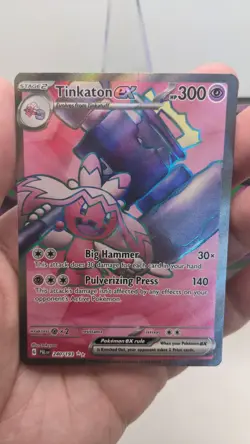Tinkaton ex 240/193 Near Mint Holo Ultra Rare SV02: Paldea Evolved Pokemon NM - Image 3