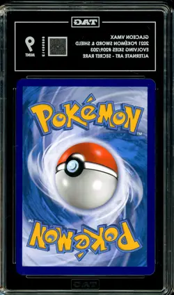 2021 POKEMON S&S EVOLVING SKIES 209/203 TAG 9 MINT ALTERNATE ART GLACEON VMAX - Image 2