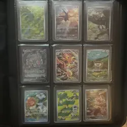 Pokemon TCG Top Loader Binder Collection All Hits SAR IR Ultra Rare Holos Mint - Image 3