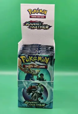 Pokemon TCG: Journey Together 18 Pack Half Booster Box (Opened/Hits Removed) - Image 3